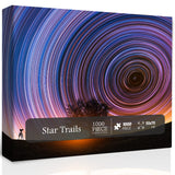 Star Trails Jigsaw Puzzle 1000 Pieces
