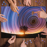 Star Trails Jigsaw Puzzle 1000 Pieces
