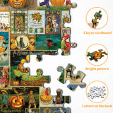 Vintage Halloween Vertical Jigsaw Puzzle 1000 Pieces