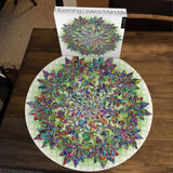 Blooming Leaves Mandala Jigsaw Puzzle 1000 Pieces