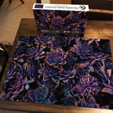 Impossible Purple Succulent  Jigsaw Puzzle 1000 Pieces