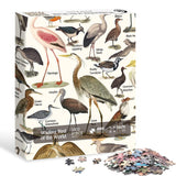 Vintage Wading Bird Jigsaw Puzzle 1000 Pieces