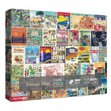 Vintage Atlas Jigsaw Puzzle 1000 Piece