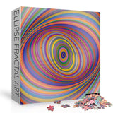 Ellipse Fractal Art Jigsaw Puzzle 1000 Pieces